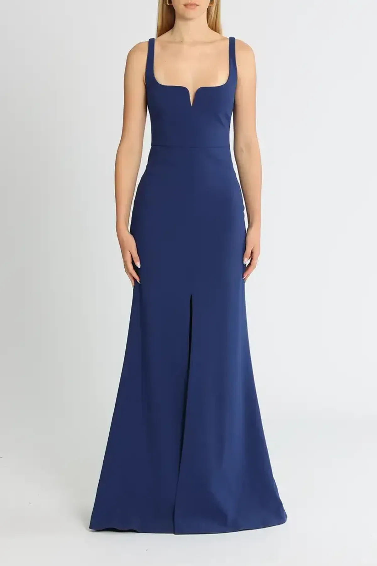 Likely NYC Constance Gown in Navy Size 8 for rent on The Volte - main image