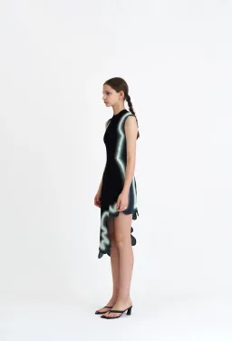 PH5 Brooklyn Wavy Asymmetric Dress Black Size S / AU 8 for rent on The Volte - image 2