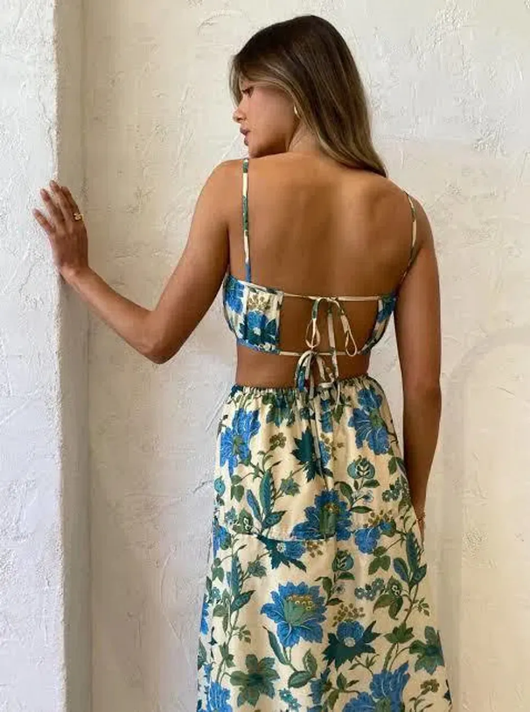 Sir the Label Celia Top & Skirt In Marguerite Print Size AU 8 for rent on The Volte - main image