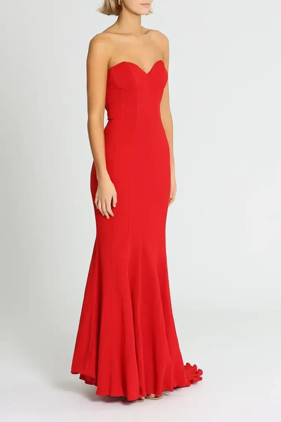 Lexi Sahar Dress in Red Size AU 10 for rent on The Volte - main image