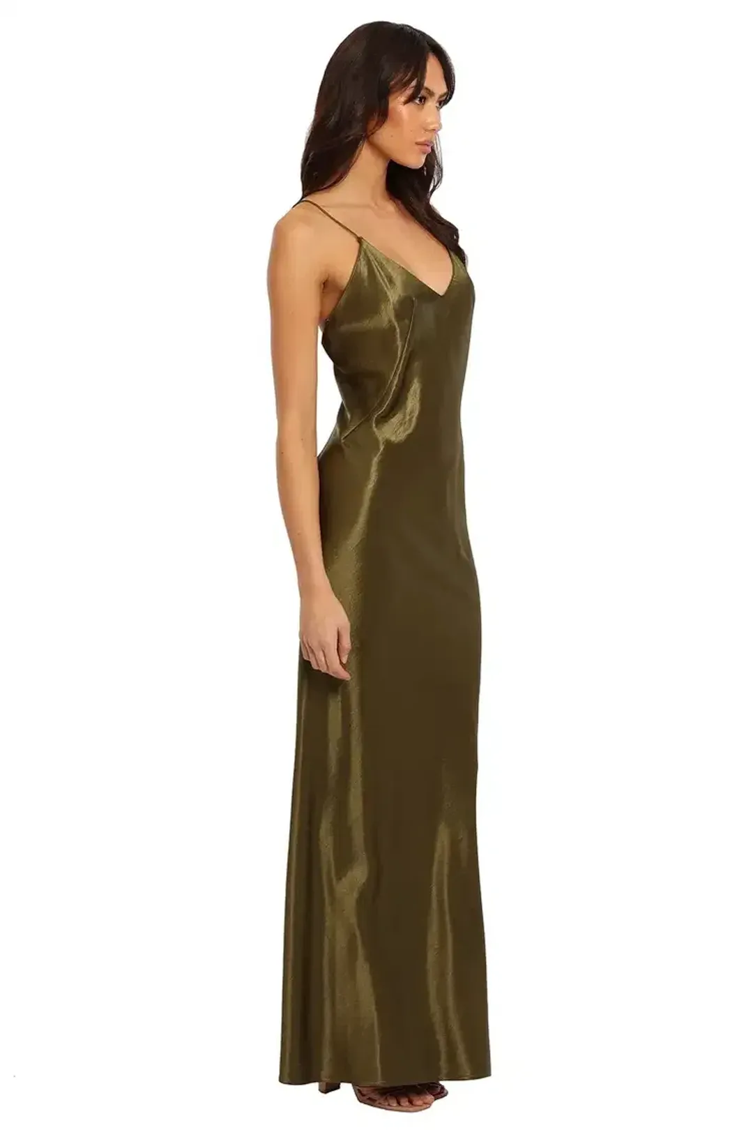 Lexi Camila Dress in Green Size AU 6 for rent on The Volte - main image