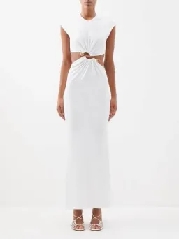 Christopher Esber Quartz White Dress Size AU 6 for rent on The Volte - image 1