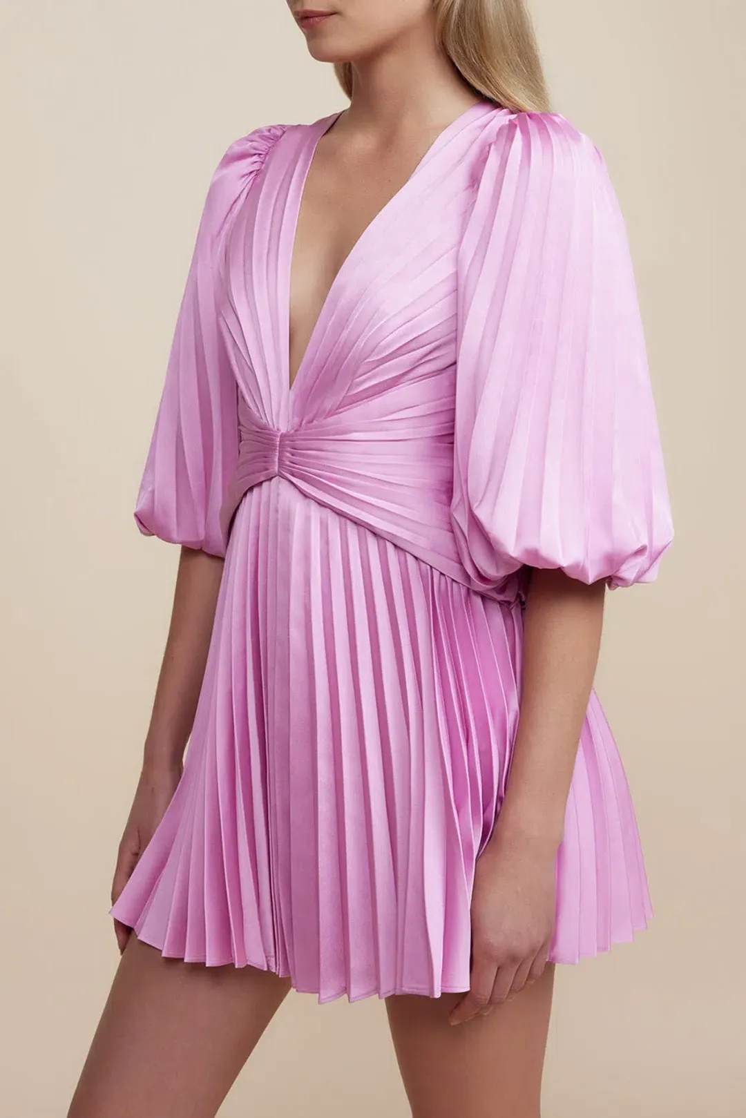 Acler Ellwood Dress Jasmine Pink Size 10 for rent on The Volte - main image