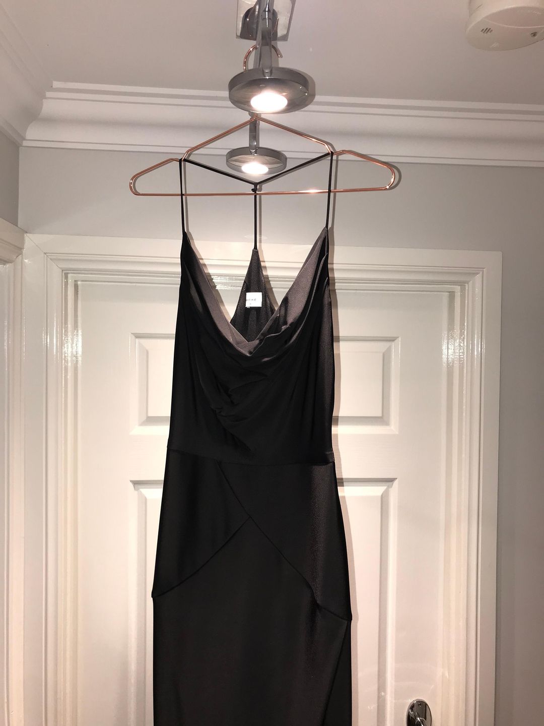 Sheike Black Bodycon Dress Size 6 for rent on The Volte - main image