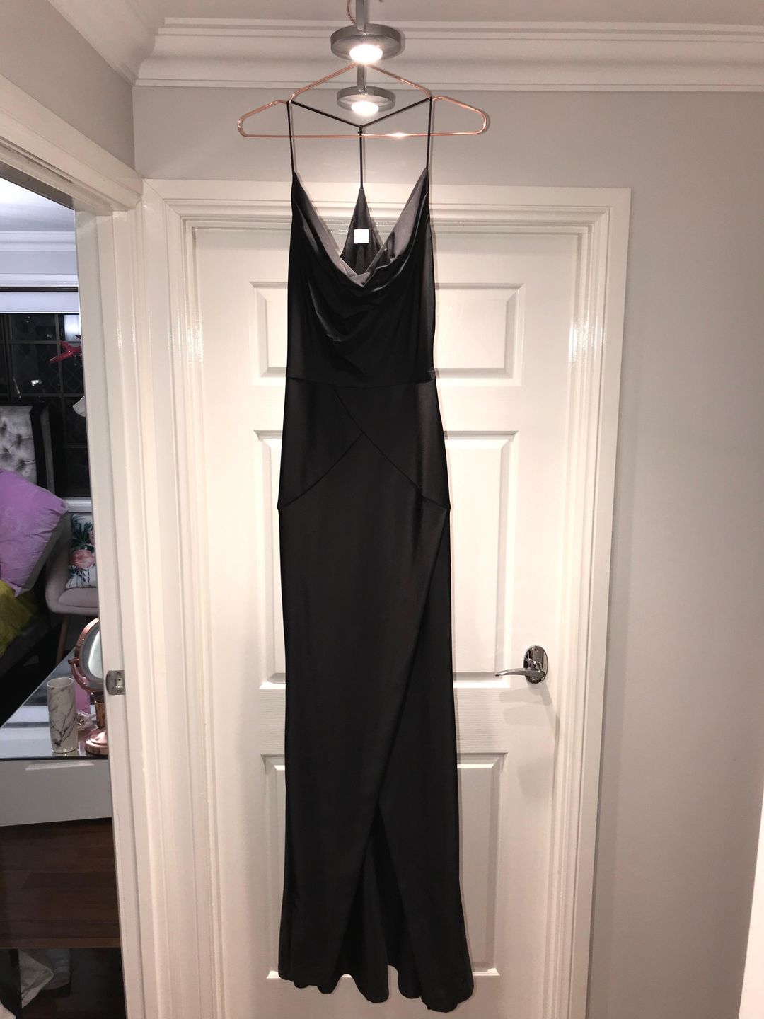 Sheike Black Bodycon Dress Size 6 for rent on The Volte - main image