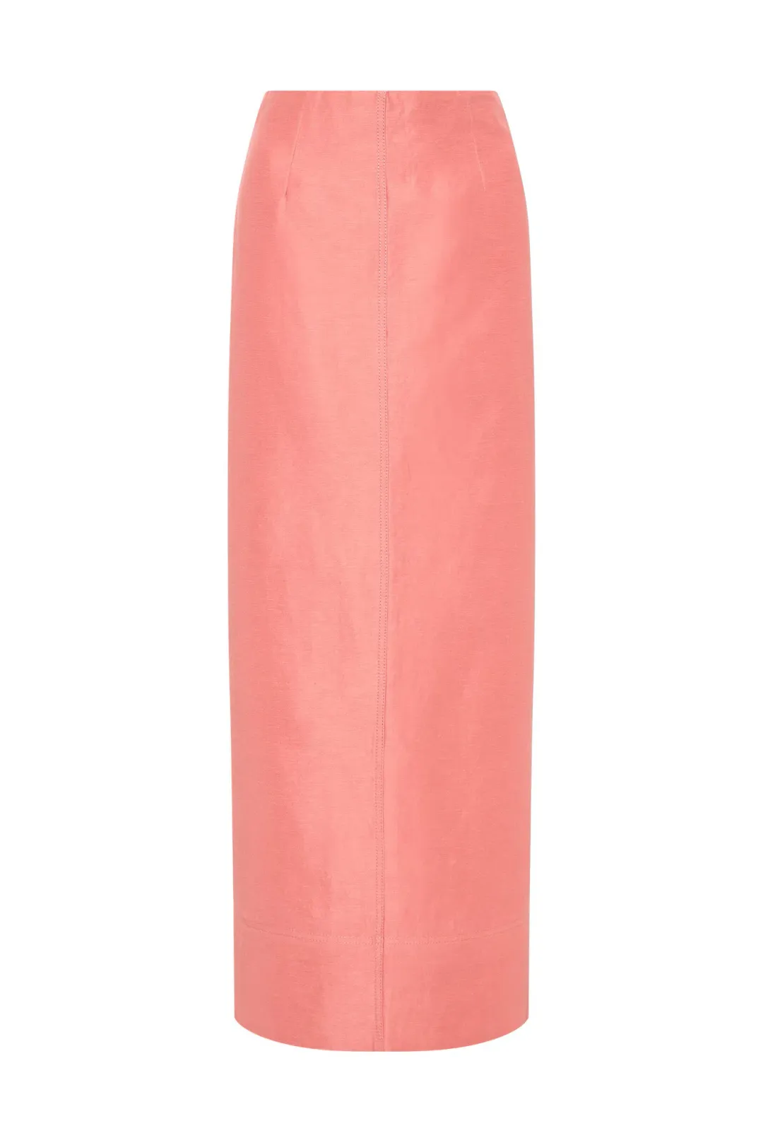 Aje Flame Crop Top and Mary Column Maxi Skirt Guava Pink Size 6 for rent on The Volte - main image