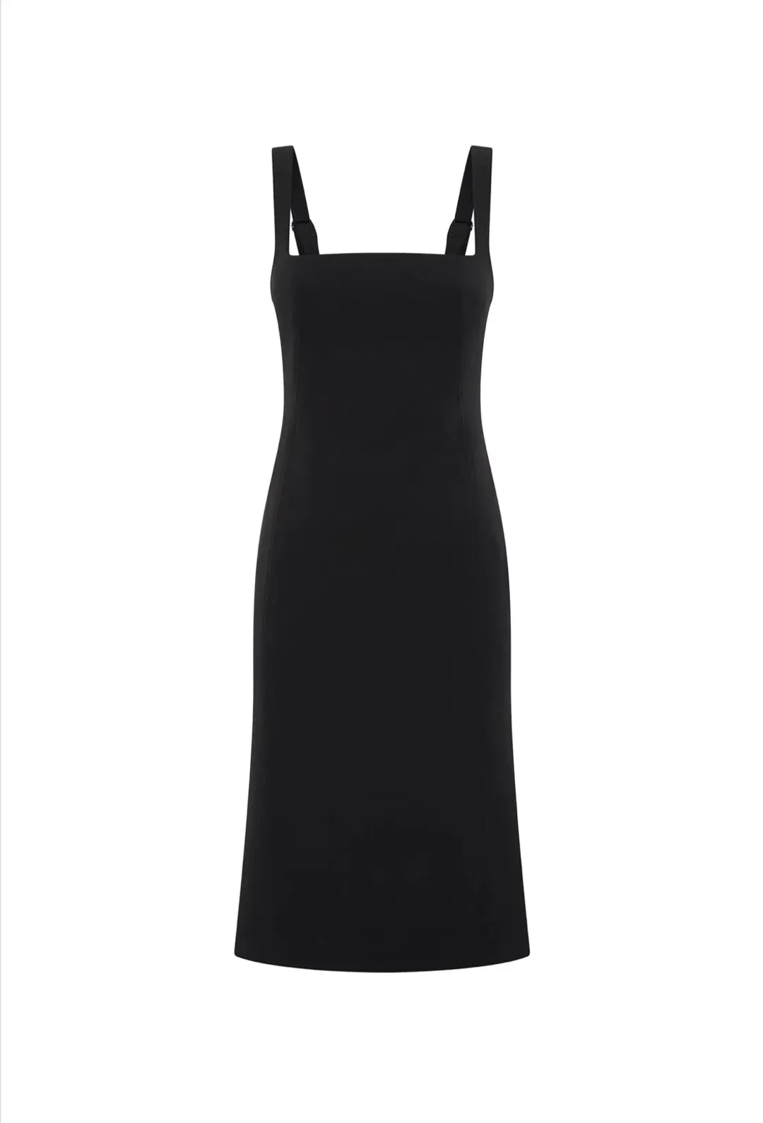 Camilla And Marc  Ilona Midi Dress Black Size 12 for rent on The Volte - main image