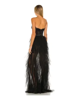 For Love and Lemons Bustier Gown Black Size M / AU 10 for rent on The Volte - image 3