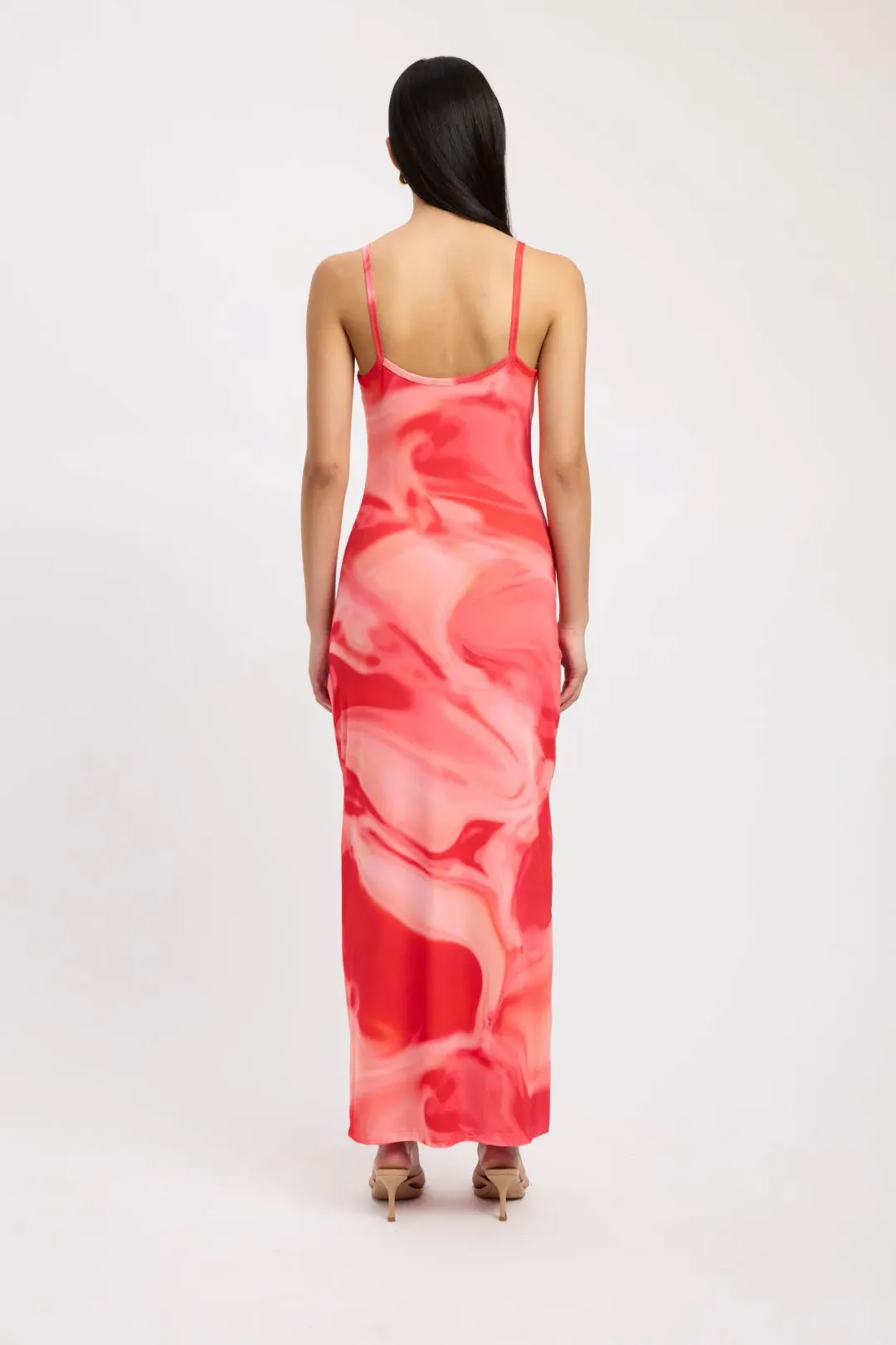 Kookai Haven Slip Dress Pink Multi Size 40 / AU 12 for rent on The Volte - main image