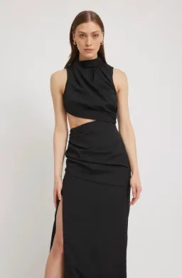 Tojha Giana Dress Black Size 6  for rent on The Volte - image 2