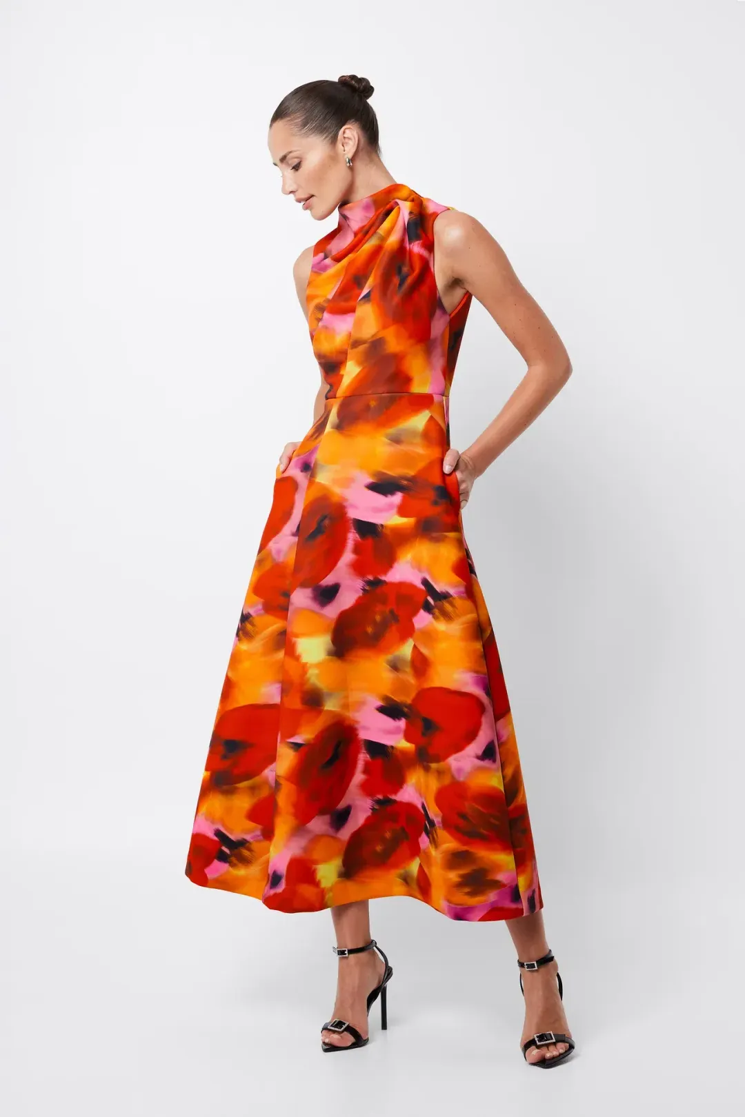 Mossman Allure Maxi Dress Multi Size 10 for rent on The Volte - main image