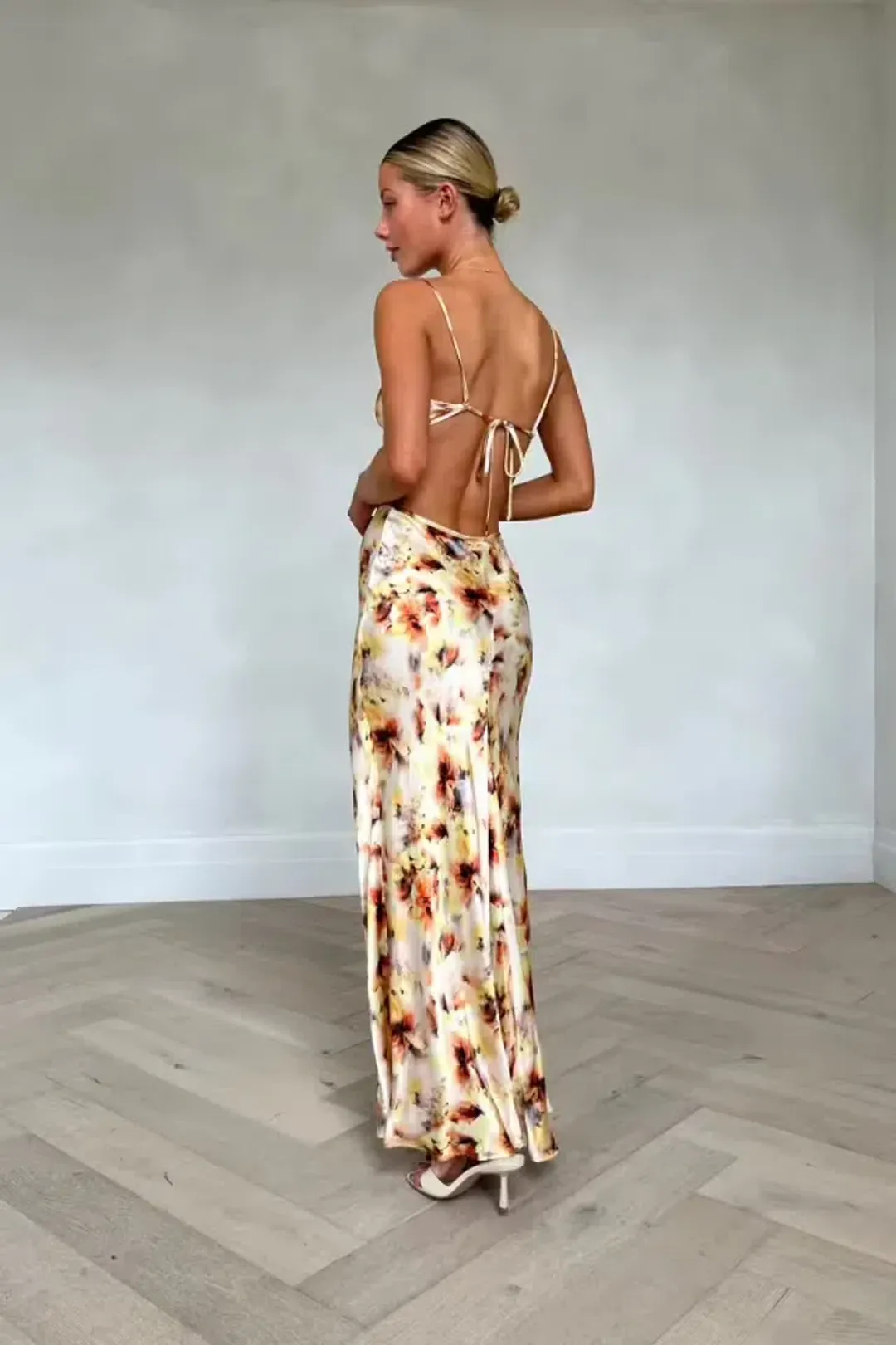 Bec & Bridge Cedar City Maxi Dress Sunset Yellow Size Au 10 for rent on The Volte - main image