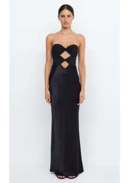 Bec & Bridge Halle Strapless Dress Black Size 6 for rent on The Volte - image 1