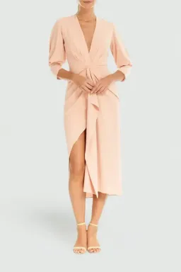 Manning Cartell Free Fall Midi Dress in Rosewater Size 14 for rent on The Volte - image 1