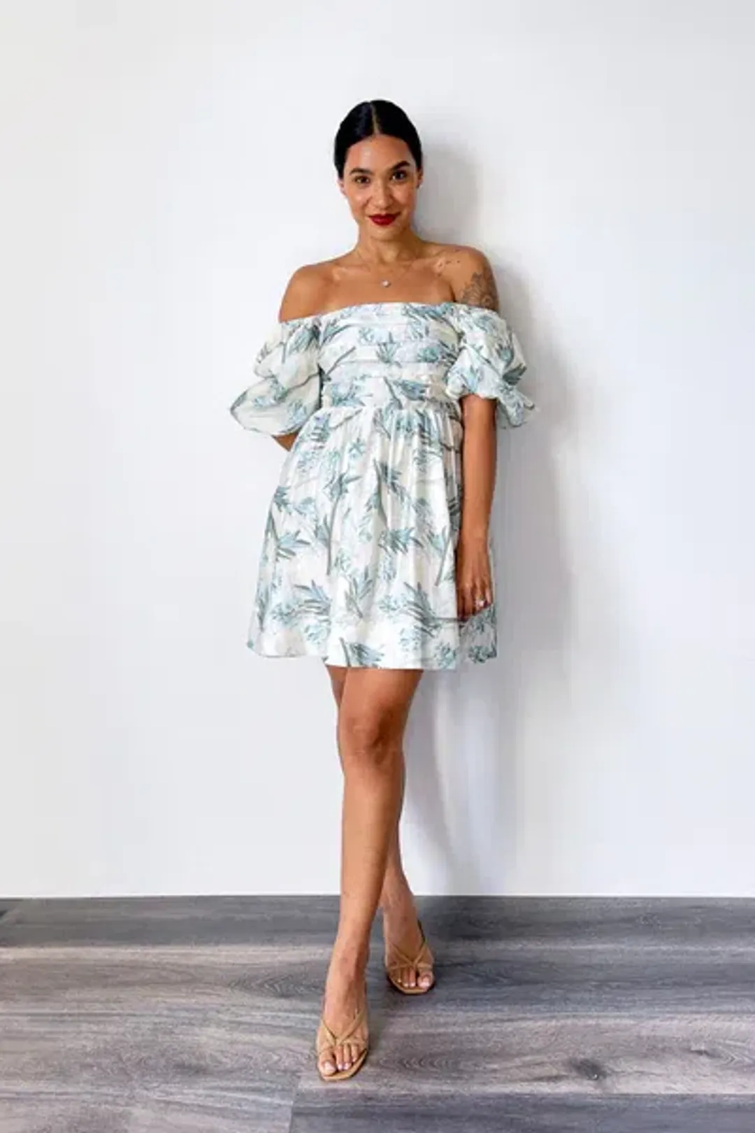 Lakeyo Navo Mini Dress Print Size S / AU 8 for rent on The Volte - main image