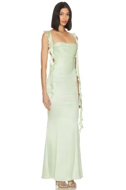 Nana Jacqueline Caroline Dress in Green Size S / AU 8 for rent on The Volte - image 1