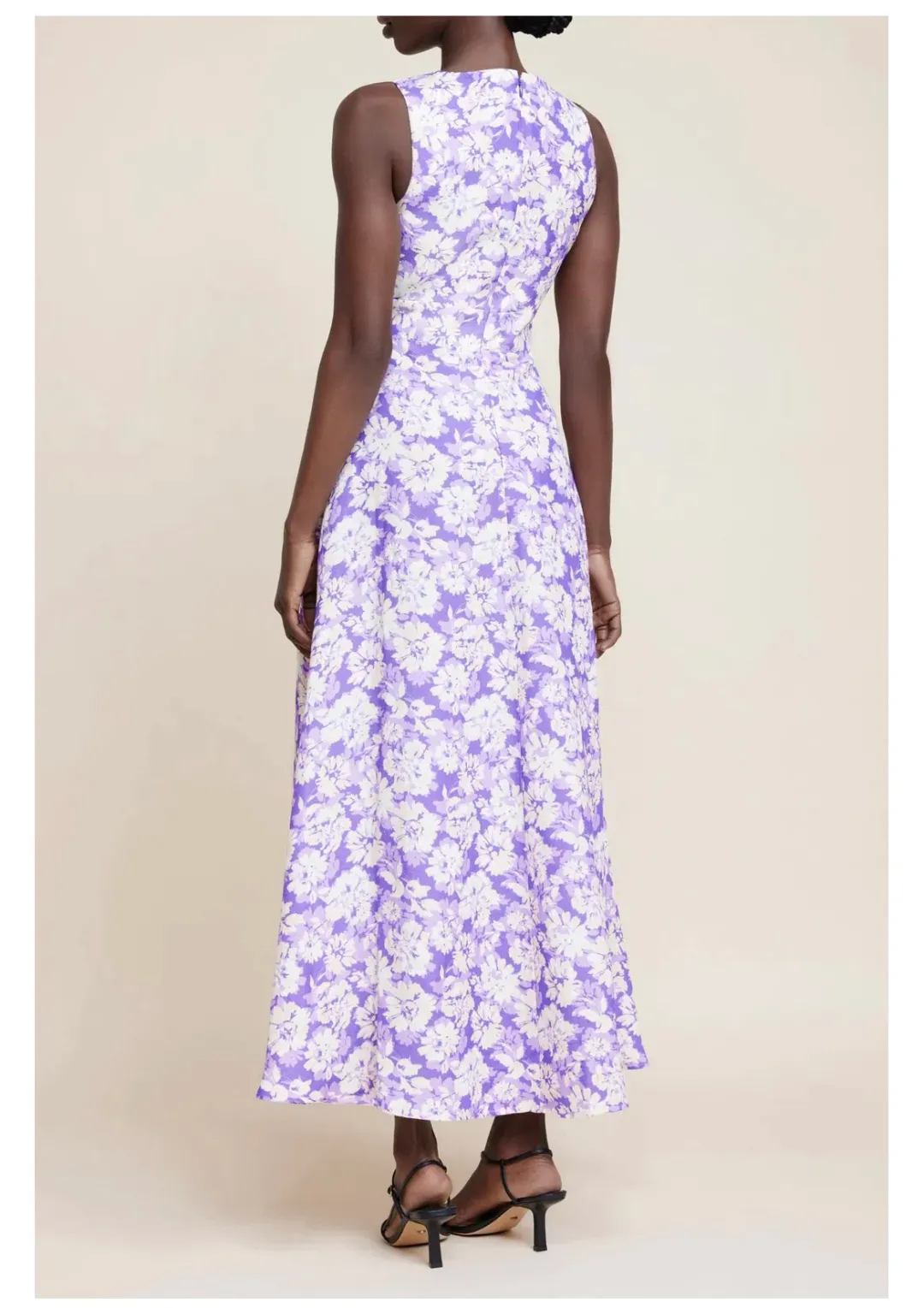 Acler Ardanary Maxi Dress Violet Imprint Size AU 12 for rent on The Volte - main image