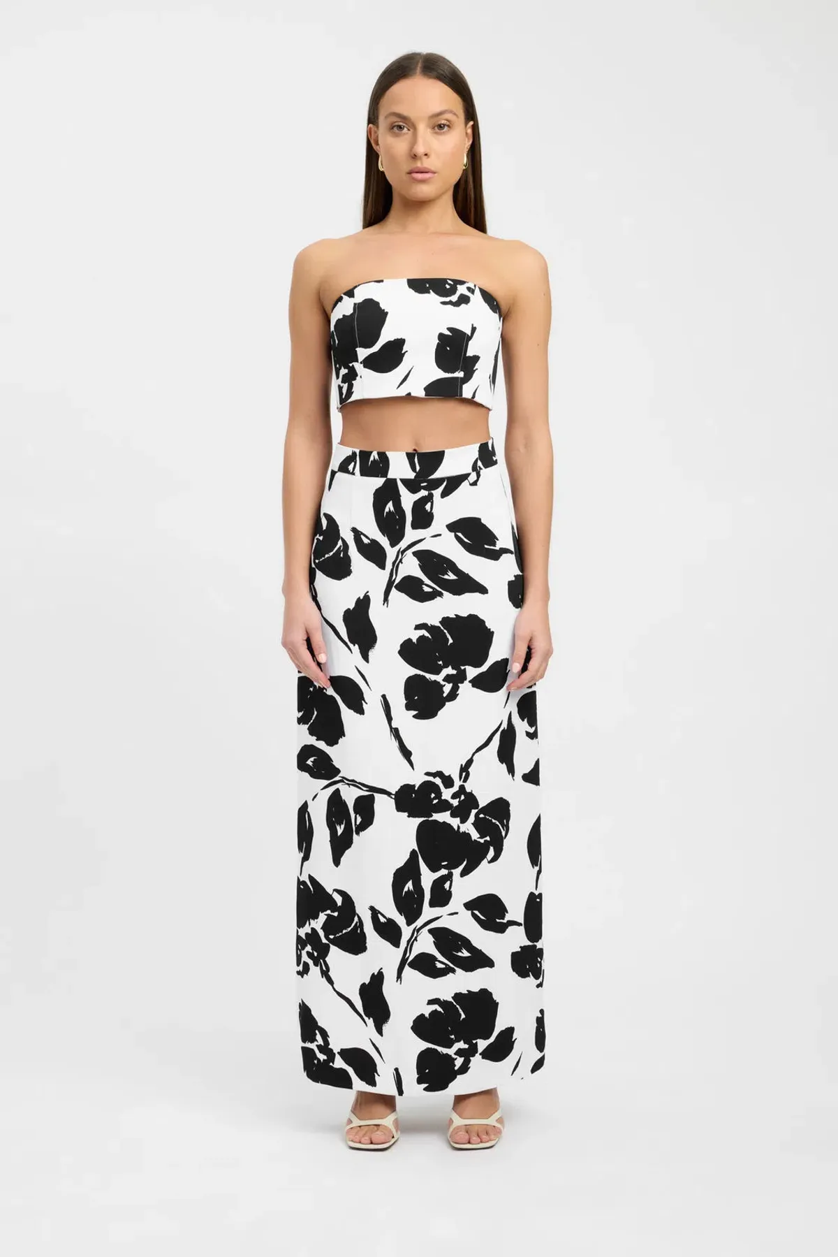 Kookai Luna Set White Floral Size 10 for rent on The Volte - main image