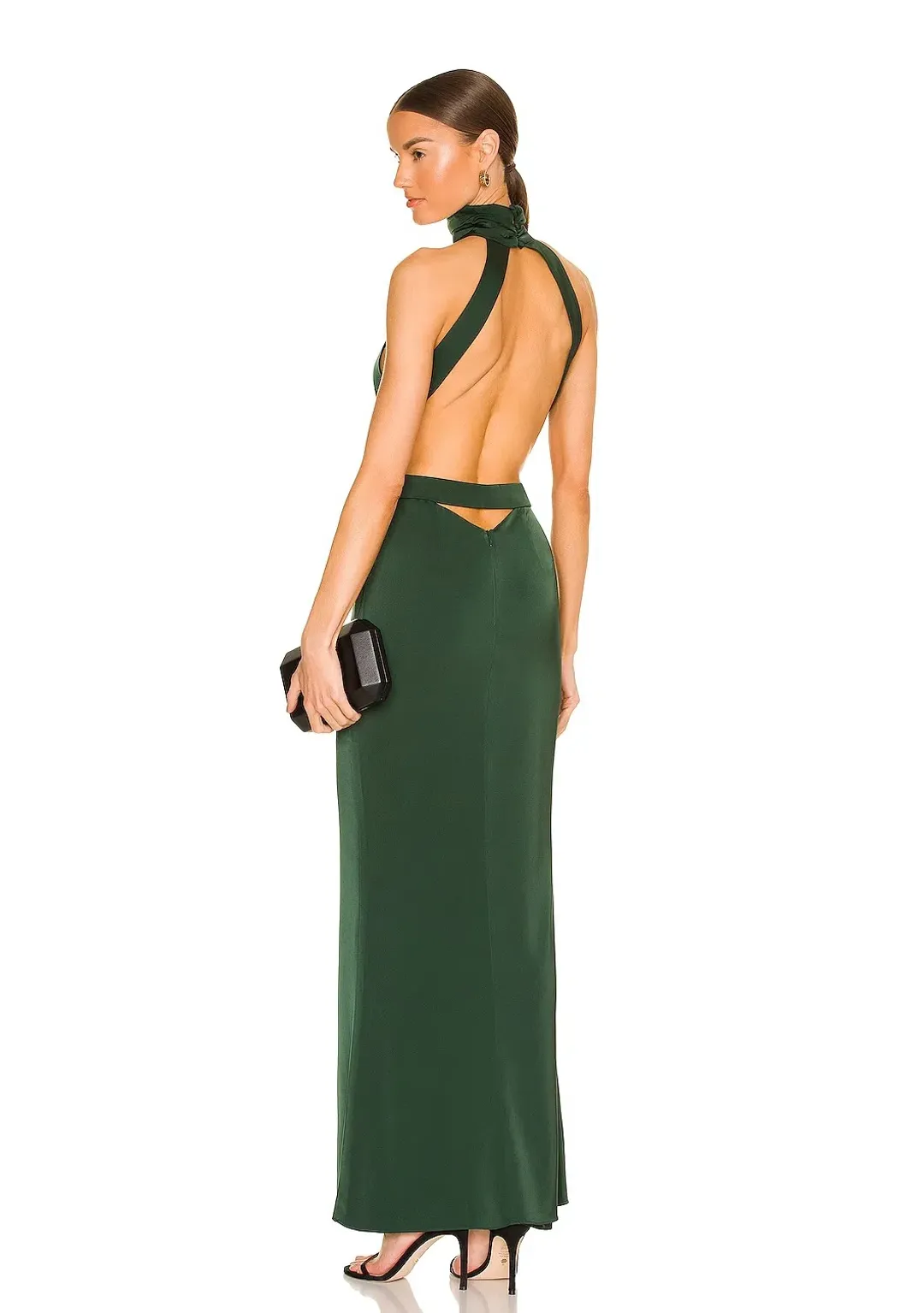 NBD Everett Gown Forest Green Size M / AU 10 for rent on The Volte - main image