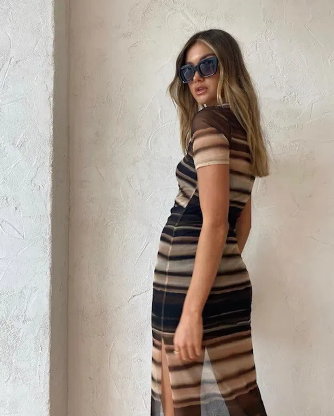 Bec & Bridge Watercolour Maxi Dress Print Size 10 for rent on The Volte - main image