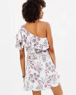 Tigerlily One Shoulder Dress Floral Size AU 10 for rent on The Volte - image 2