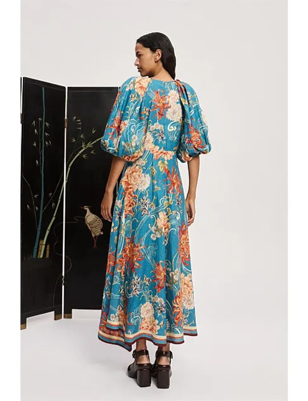 Alemais Fletcher Midi Dress Size 8 for rent on The Volte - main image