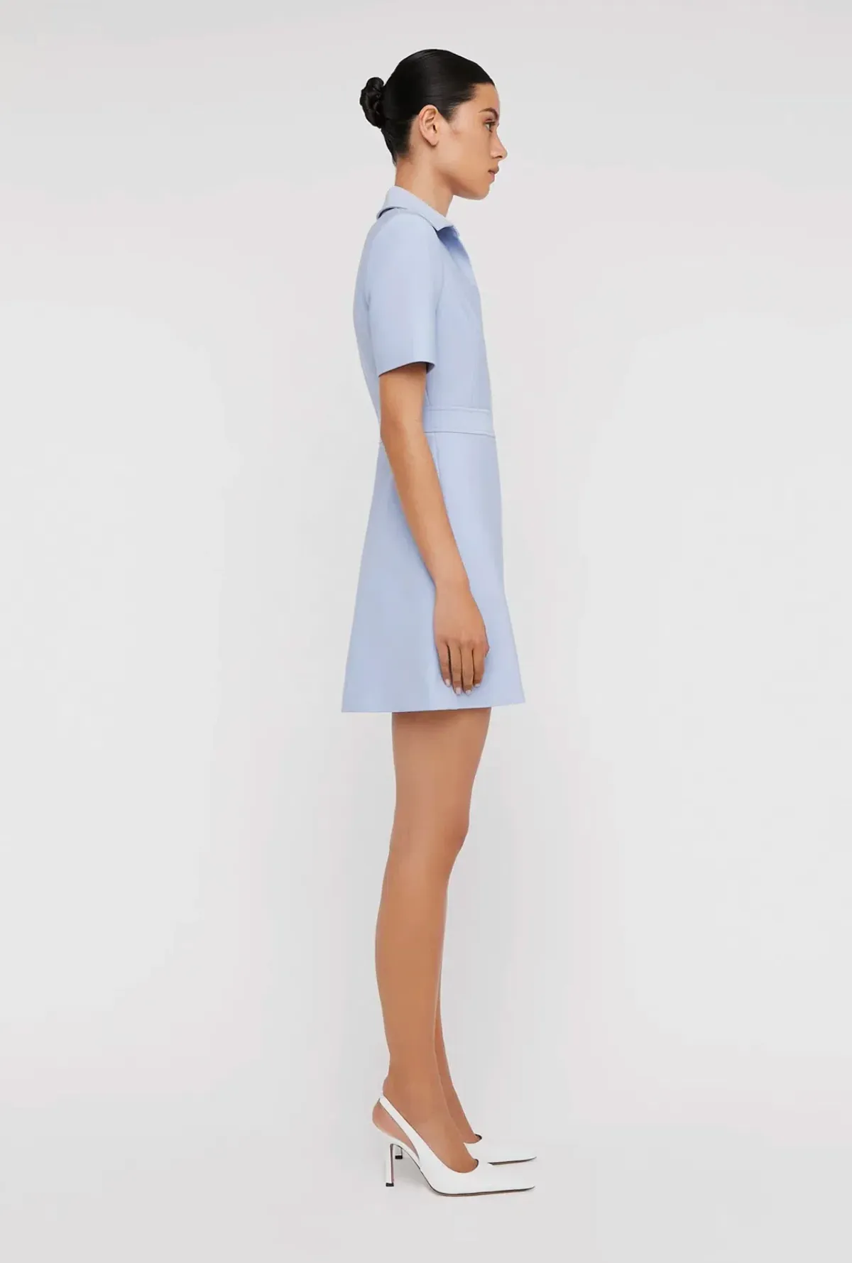 Scanlan Theodore Italian Milano Dress Blue Size AU 6 for rent on The Volte - main image
