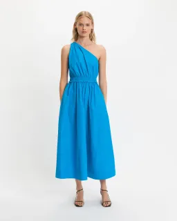 Cue Asymmetric Dress in Blue Size AU 6 for rent on The Volte - image 1