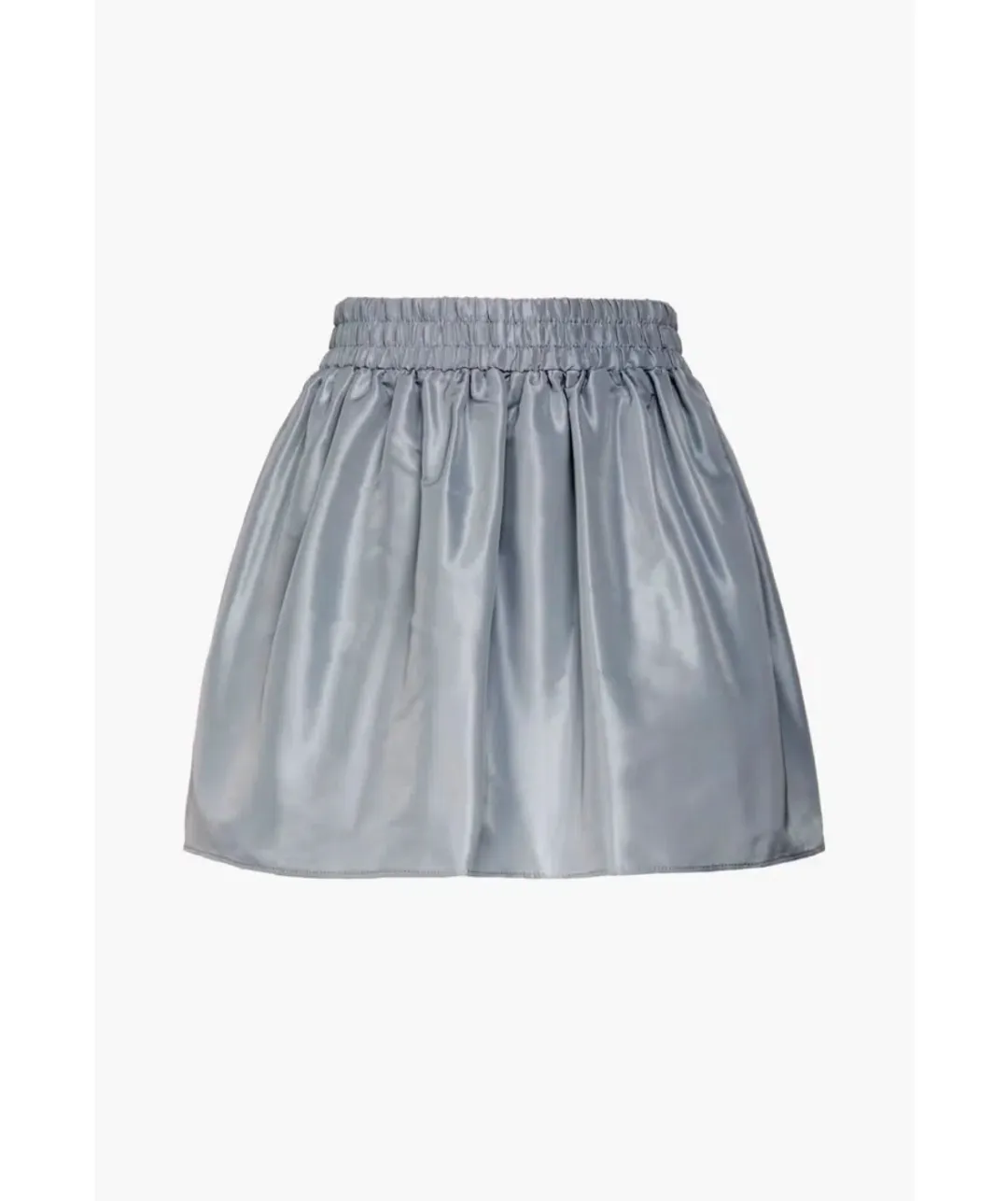 Red Valentino Gathered Faille Mini Skirt Blue Size AU 8 for rent on The Volte - main image