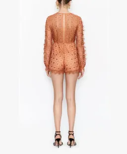 Alice McCall Send My Love Playsuit Orange Size 8 for rent on The Volte - image 4