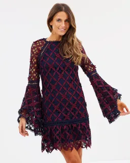 MOS The Label Dusk To Dawn Mini Dress Multi Size 8 for rent on The Volte - image 2