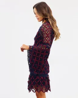 MOS The Label Dusk To Dawn Mini Dress Multi Size 8 for rent on The Volte - image 4