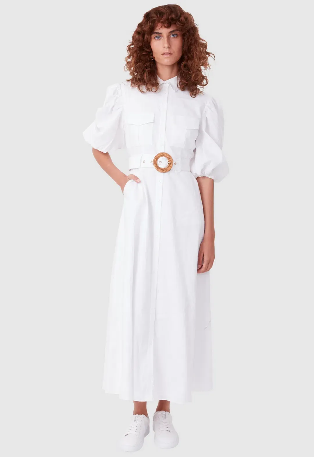 TORANNCE Sunday Best Dress White Size 6 for rent on The Volte - main image