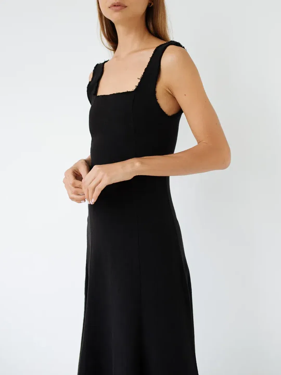 Marle Anouk Dress Black Size 16 for rent on The Volte - main image