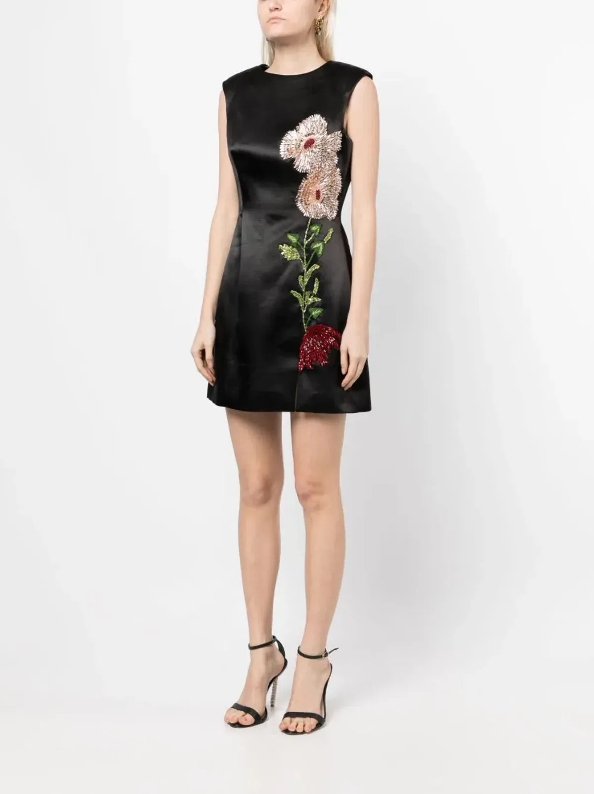 Rachel Gilbert Yolanda Mini Dress Black Size 10 for rent on The Volte - main image