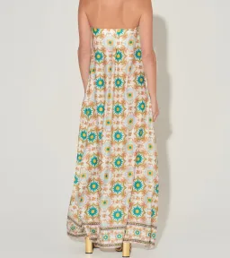 Hansen & Gretel Ikaria Maxi Dress Mosaic Print Size XS / AU 6 for rent on The Volte - image 2
