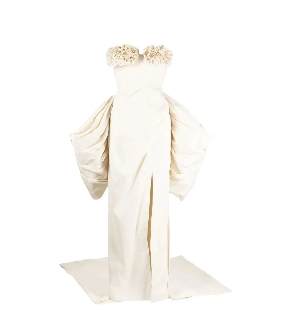 Rachel Gilbert Romy Gown Maxi Dress in Cream Size AU 10 for rent on The Volte - main image