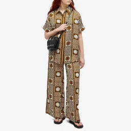 Alemais Dimi Jacquard Shirt & Pant Set Print Size 8 for rent on The Volte - image 1