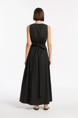 Sir The Label Dion Gathered Dress Black Size 0 / 6 AU  for rent on The Volte - image 3