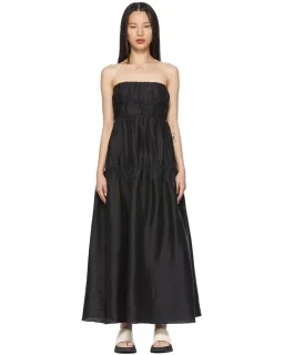 Sir The Label Evie Strapless Dress Black Size 0 / 6 AU for rent on The Volte - image 1