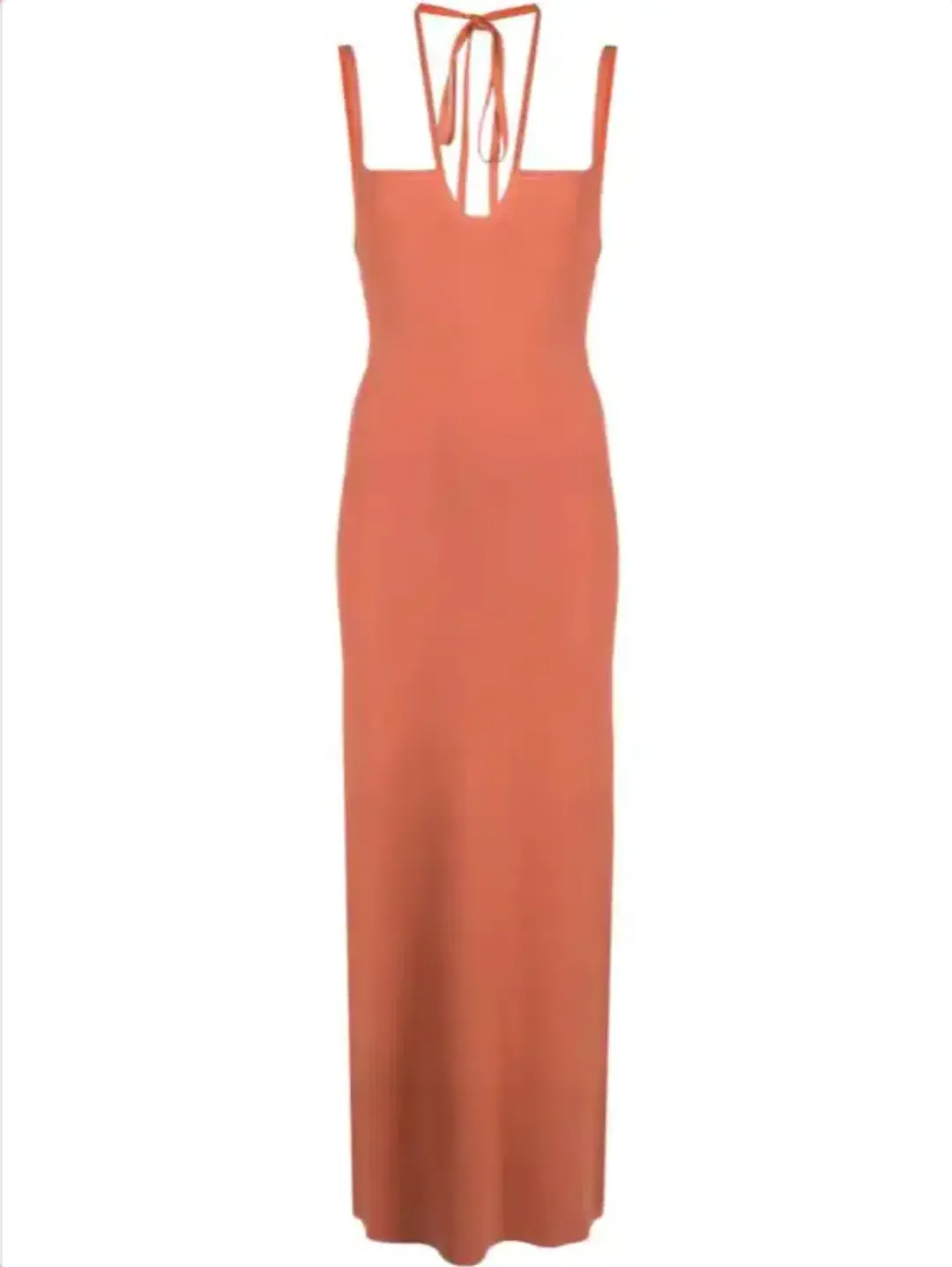 Sir The Label Nadja Midi Dress Coral Size 4 / AU 14  for rent on The Volte - main image