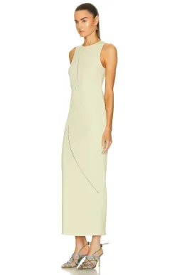Sir The Label Esther Midi Dress Pistachio Green Size 2 / 10 AU for rent on The Volte - image 3