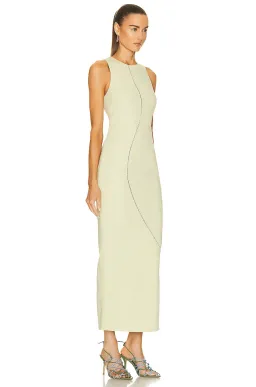 Sir The Label Esther Midi Dress Pistachio Green Size 2 / 10 AU for rent on The Volte - image 2