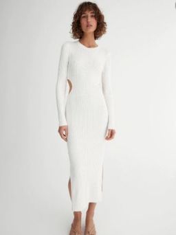  Hansen and Gretel Marcy Bone Dress white size 6 for rent on The Volte - image 1