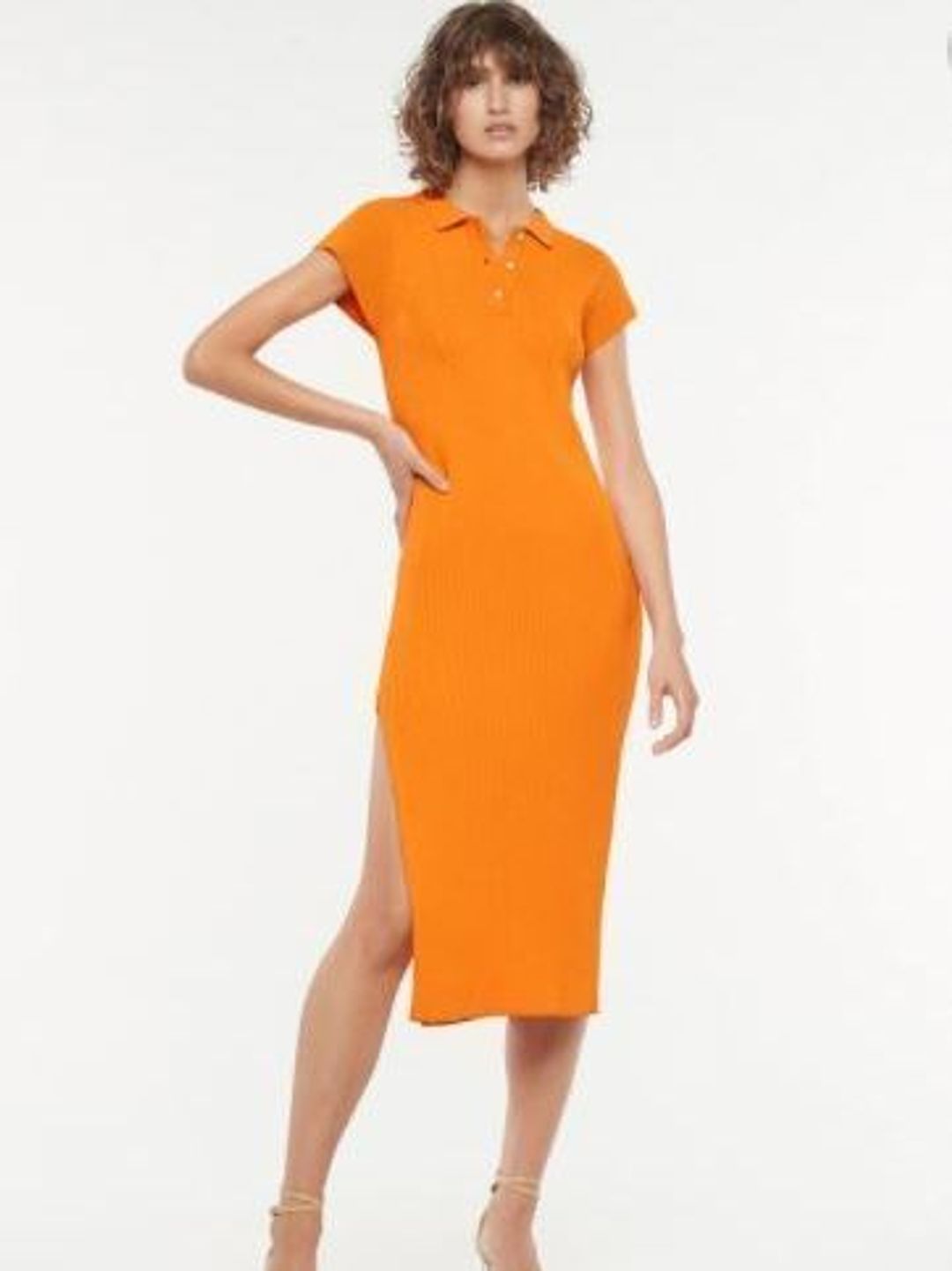 Manning Cartell MVP Knit Dress orange size 6 for rent on The Volte - main image