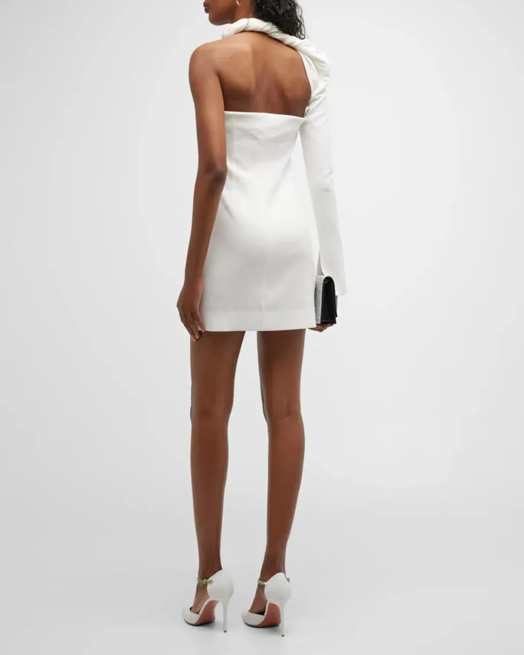 Rachel Gilbert Claudio Mini Dress White Size 3 / AU 12 for rent on The Volte - main image