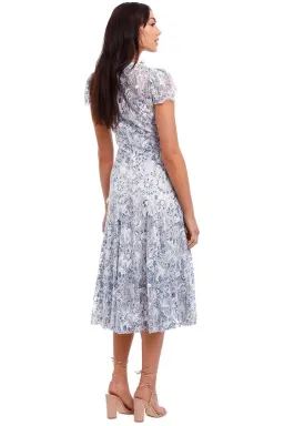 Moss and Spy Elodie Dress in Blue Size 12 for rent on The Volte - image 3