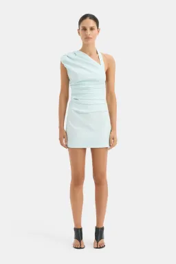 Sir the Label Azul Mini Dress Ice Blue Size 6 for rent on The Volte - image 1