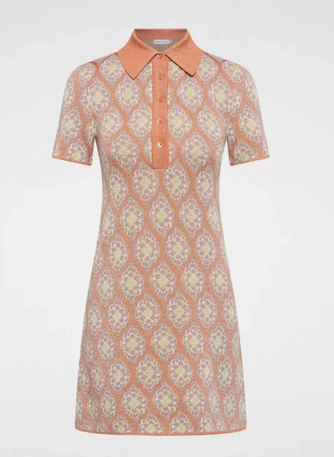 Scanlan Theodore Knit Brocade Mini Dress Print Size S / AU 8 for rent on The Volte - main image