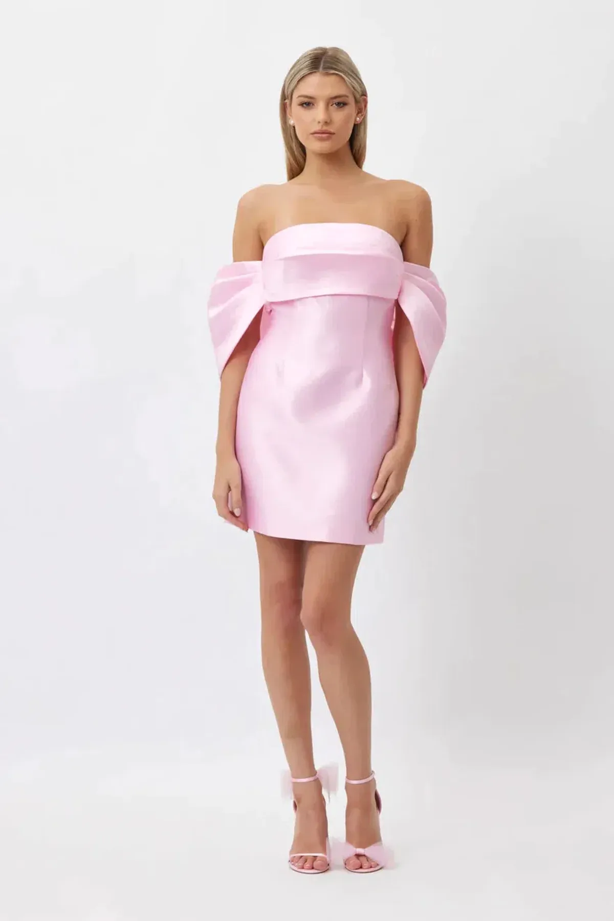 Bianca and Bridgett Eden Mini Dress Pink Size 8 for rent on The Volte - main image